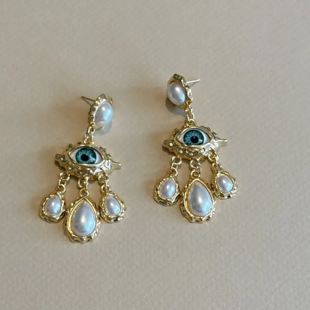 Eye earrings #1553 - Picture 2 of 4